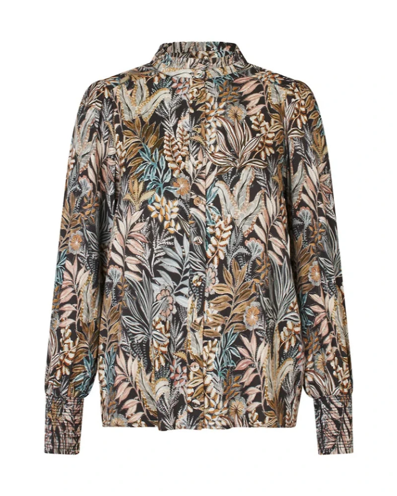 Dea Kudibal Jacoba Leaf Print Blouse