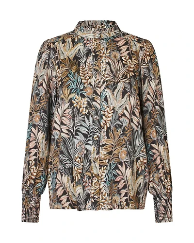 Dea Kudibal Jacoba Leaf Print Blouse