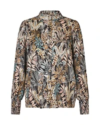 Dea Kudibal Jacoba Leaf Print Blouse