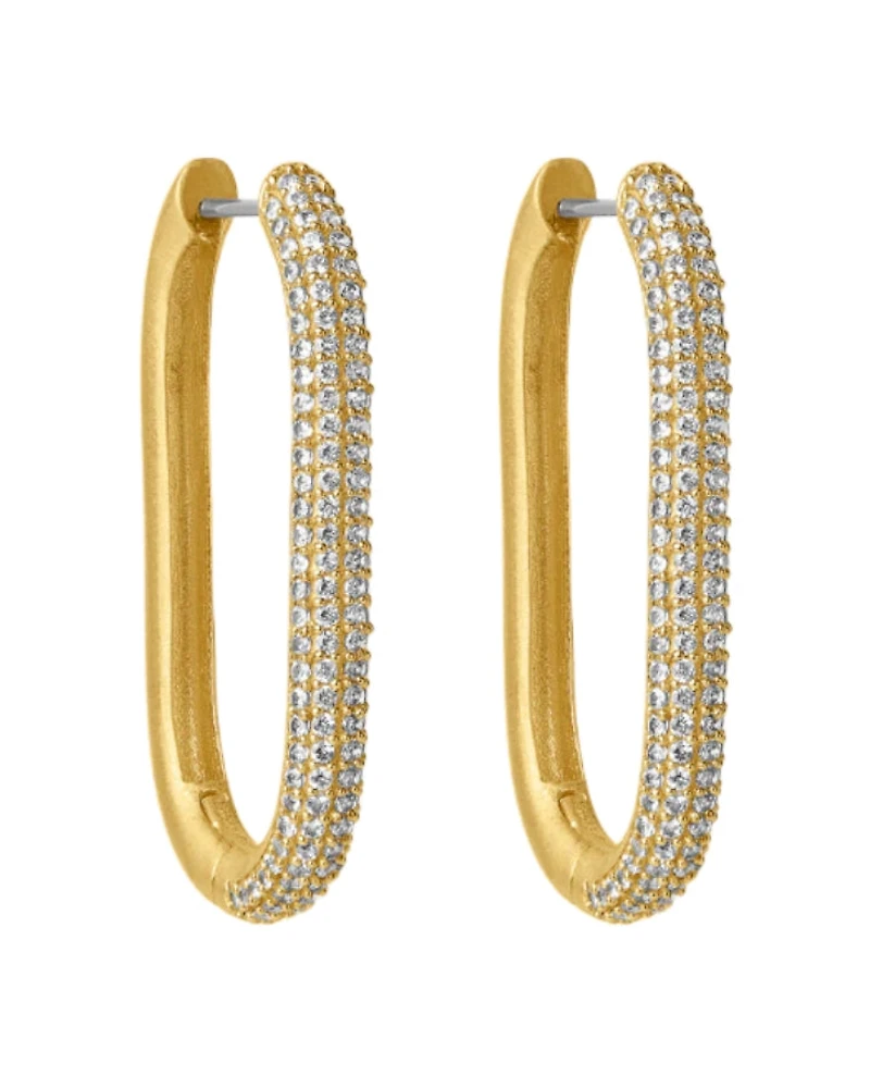 Dean Davidson Juliette Pave Hinged Hoop