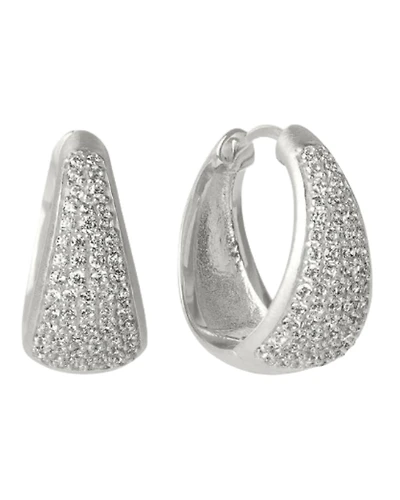 Dean Davidson Margaux Pave Huggie Hoops