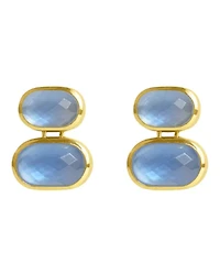 Dean Davidson Mercer Double Gemstone Drop Earrings