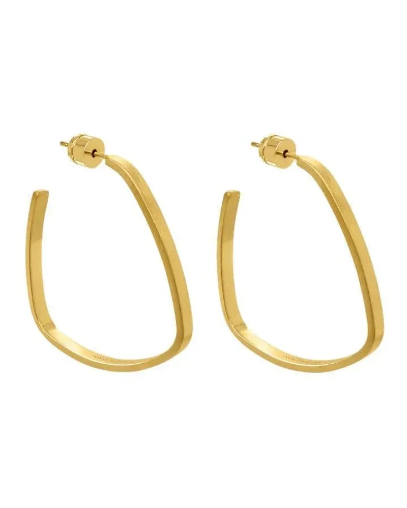 Dean Davidson Small Square Hoops Gold