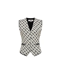 Diane Von Furstenberg Jill Jacquard Vest