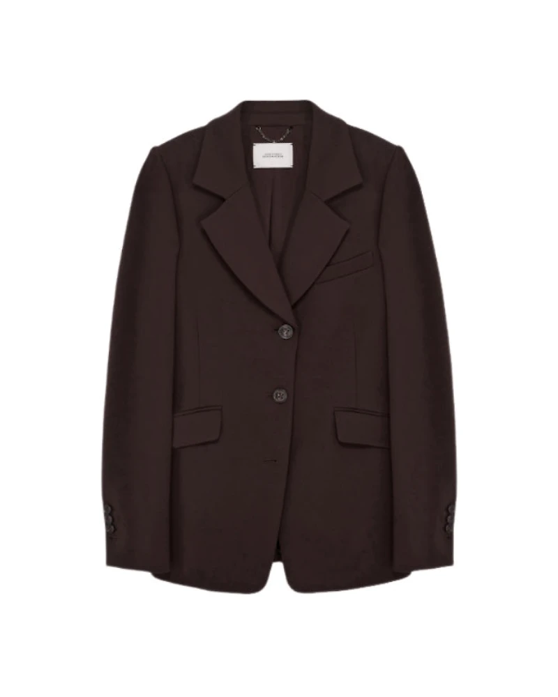 Dorothee Schumacher Emotional Essence Jacket Chocolate