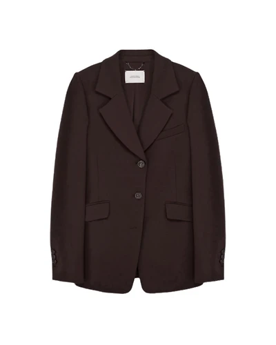 Dorothee Schumacher Emotional Essence Jacket Chocolate
