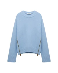 Dorothee Schumacher Modern Statements Bell Blue Pullover