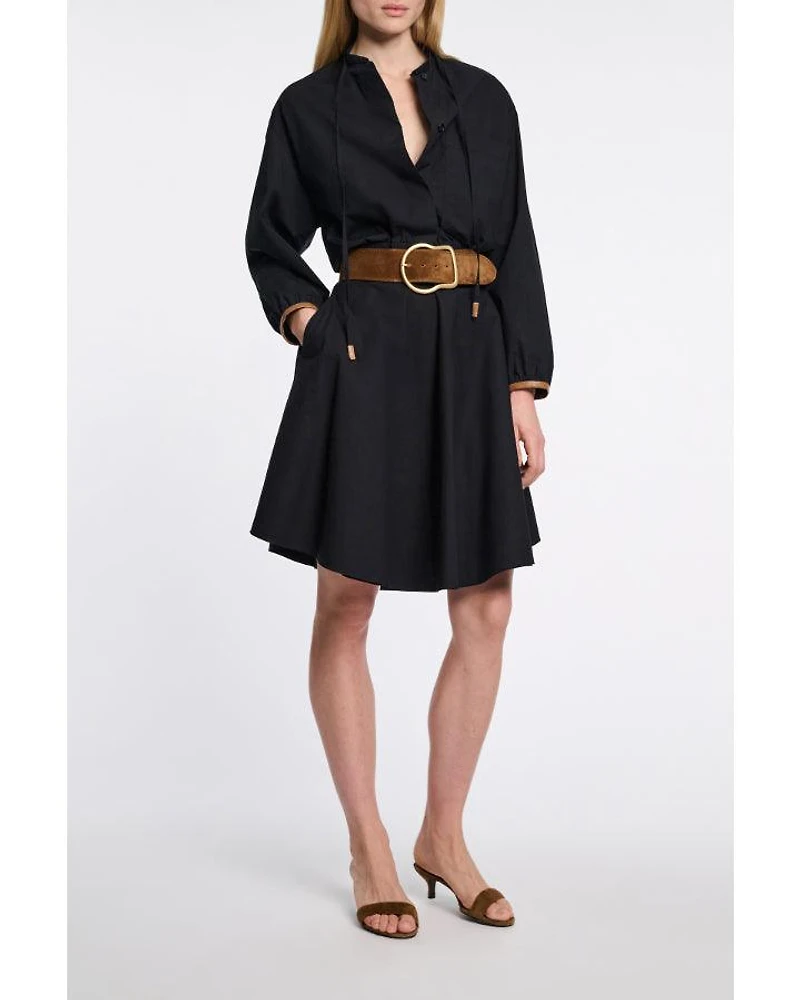 Dorothee Schumacher Poplin Power Blouse Black