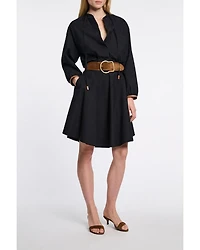 Dorothee Schumacher Poplin Power Blouse Black