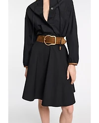 Dorothee Schumacher Poplin Power Blouse Black