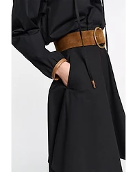 Dorothee Schumacher Poplin Power Blouse Black