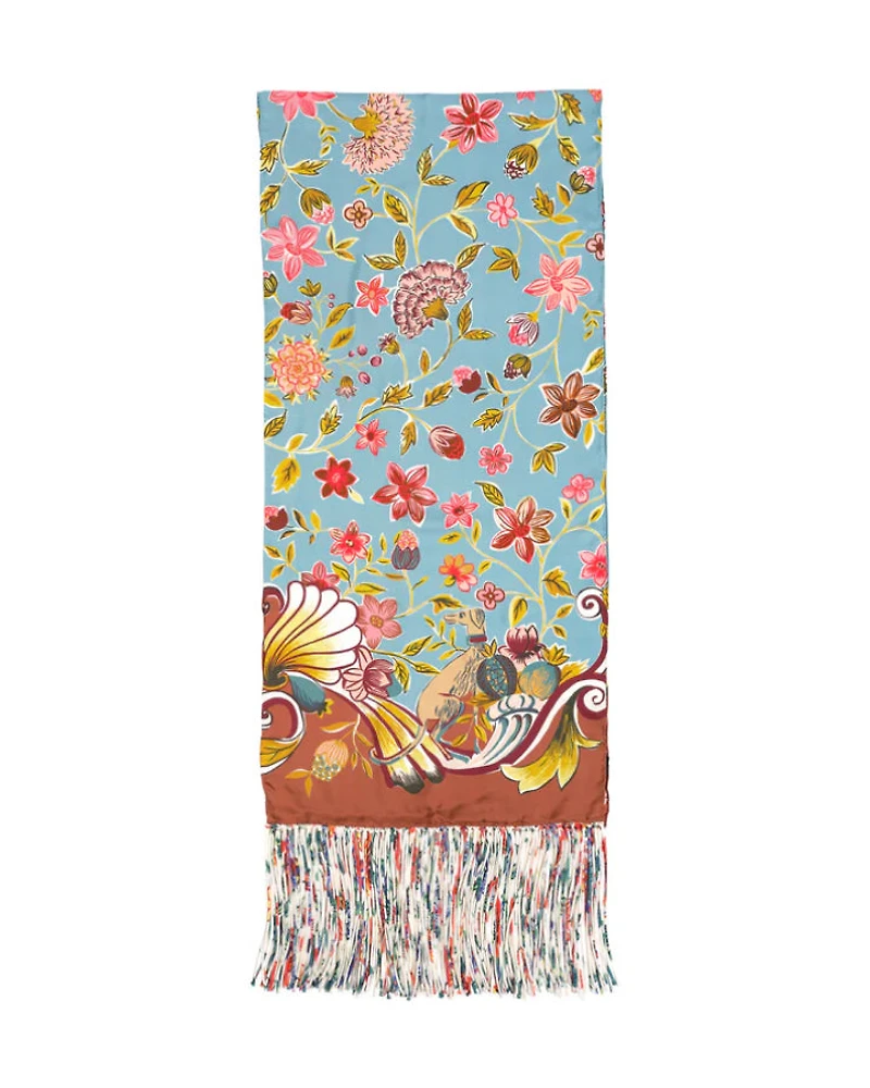 Echo Park Stroll Design Oblong Scarf