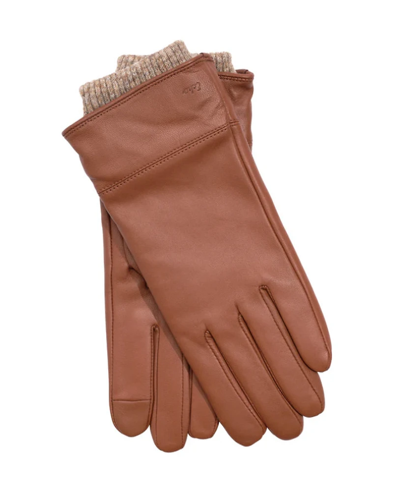 Echo Rib Cuff Leather Glove