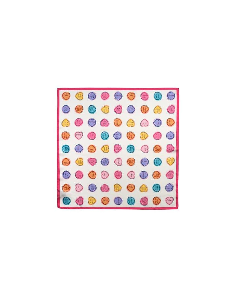 Echo Conversation Hearts Scarf