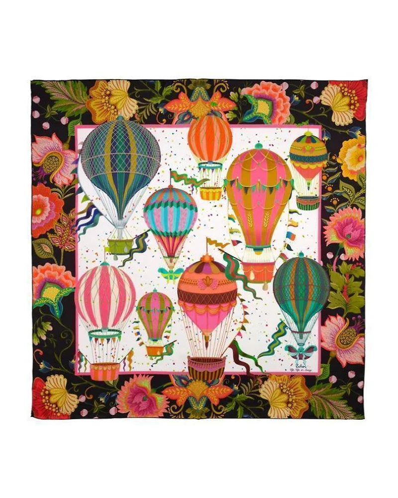 Echo Up And Away Silk Scarf