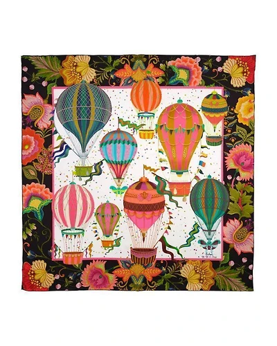 Echo Up And Away Silk Scarf