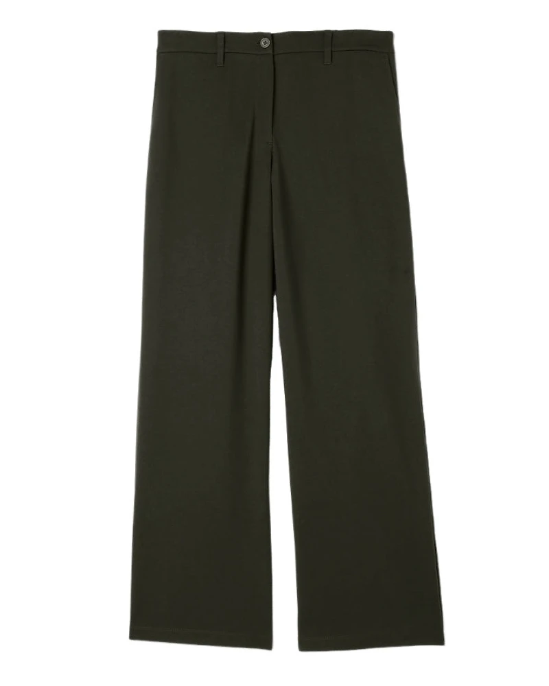 Eileen Fisher Flex Ponte Wide Trouser Pant