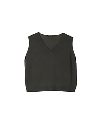 Eileen Fisher Superfine Merino Wool Vest
