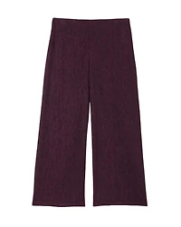 Eileen Fisher Woven Plisse Wide Leg Pant