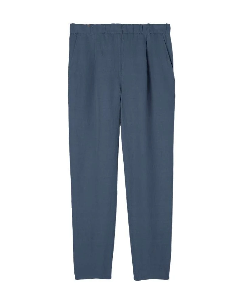 Eileen Fisher Linen Silk Twill Tapered Pant