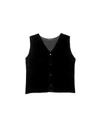 Eileen Fisher Velvet V-Neck Vest