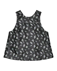 Ganni Floral Jacquard Sleeveless Top