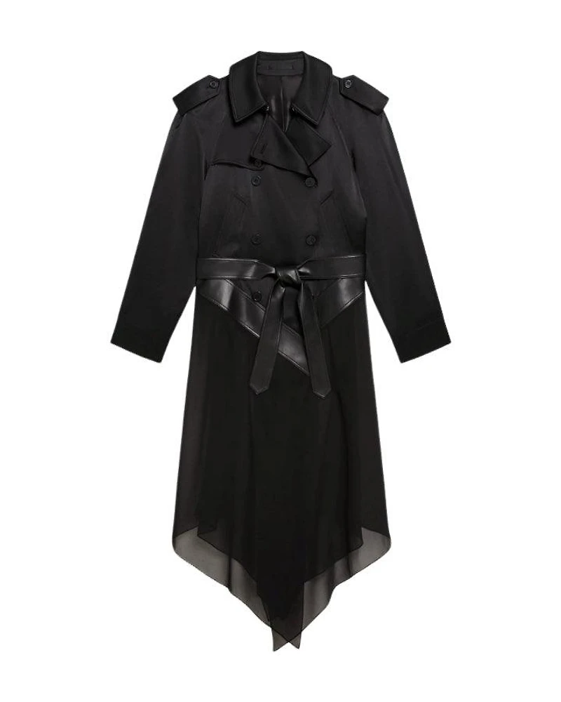 Helmut Lang Scarf Trench Coat