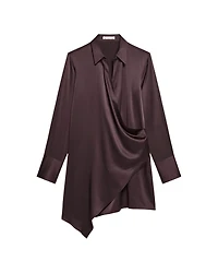 Helmut Lang Relaxed Wrap Shirt Dress
