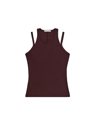 Helmut Lang Racer Strap Tank Top