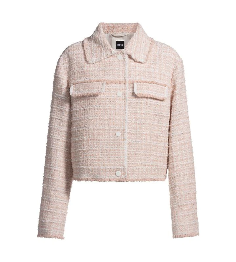 Hugo Boss Jetona Tweed Short Jacket