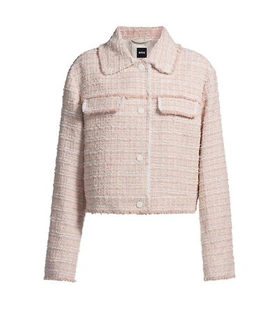 Hugo Boss Jetona Tweed Short Jacket