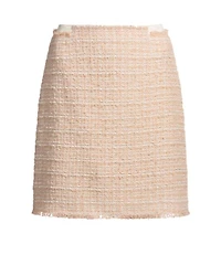 Hugo Boss Vetona Tweed Mini Skirt