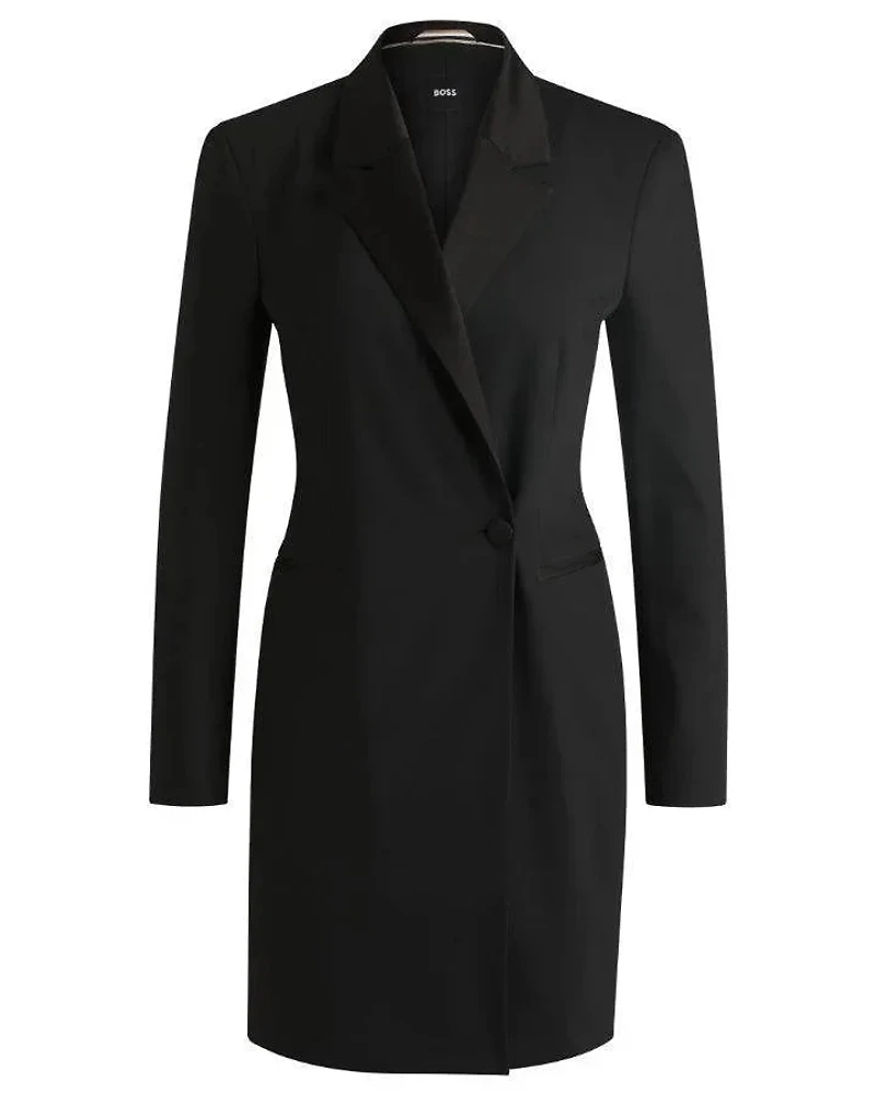 Hugo Boss Dackea Tuxedo Dress