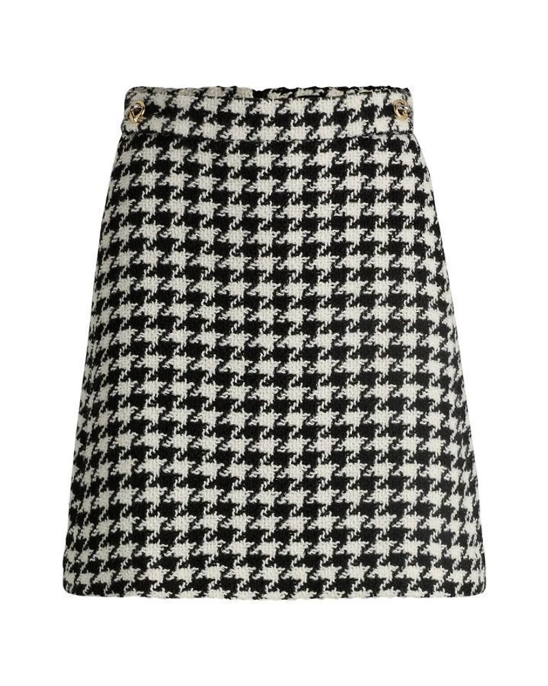 Hugo Boss Vupita Houndstooth Mini Skirt