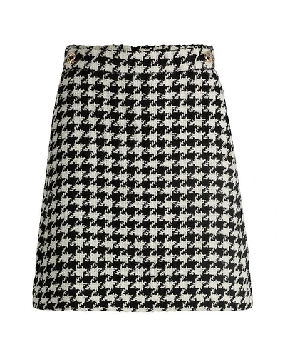 Hugo Boss Vupita Houndstooth Mini Skirt