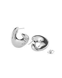 Jenny Bird Gigi Hoop Silver Earrings