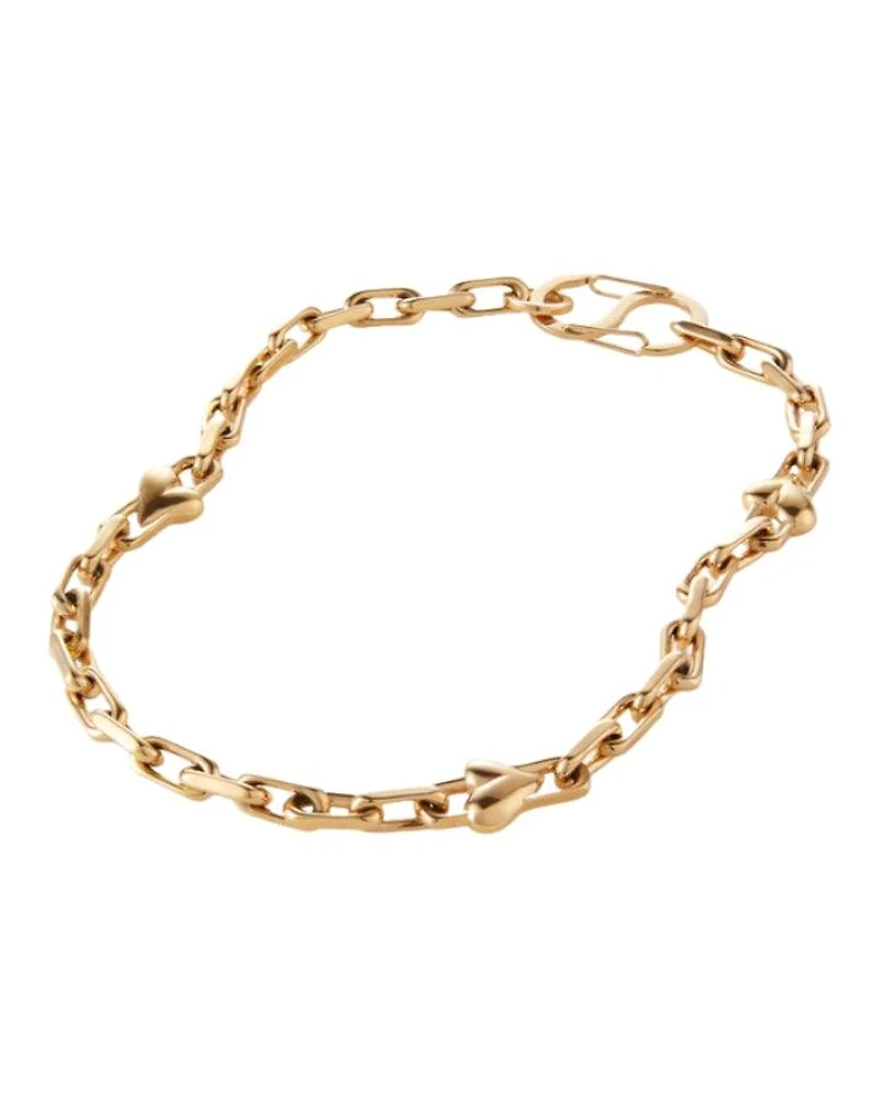 Jenny Bird Art Heart Chain Necklace