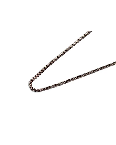 Karyn Chopik Oxidized Bronze Braided Rope Chain