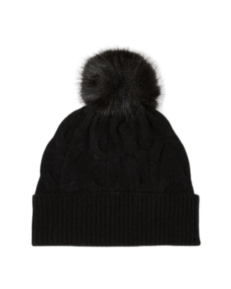 Kinross Cashmere Luxe Cable Hat