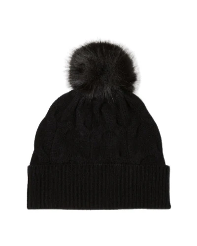 Kinross Cashmere Luxe Cable Hat