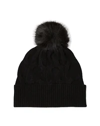 Kinross Cashmere Luxe Cable Hat