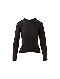 Kinross Cashmere Sequin Crew Pullover