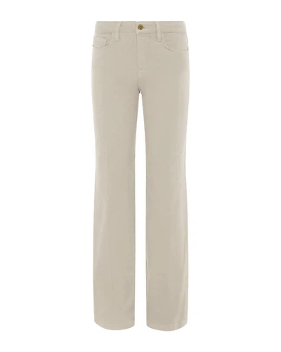 L'Agence Scottie Wide Leg Jeans Biscuit