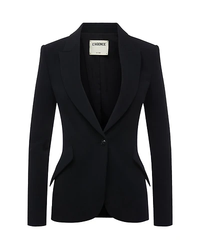 L'Agence Chamberlain One Button Blazer