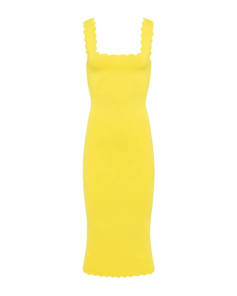 L'Agence Romano Knit Midi Dress