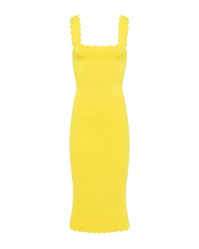 L'Agence Romano Knit Midi Dress