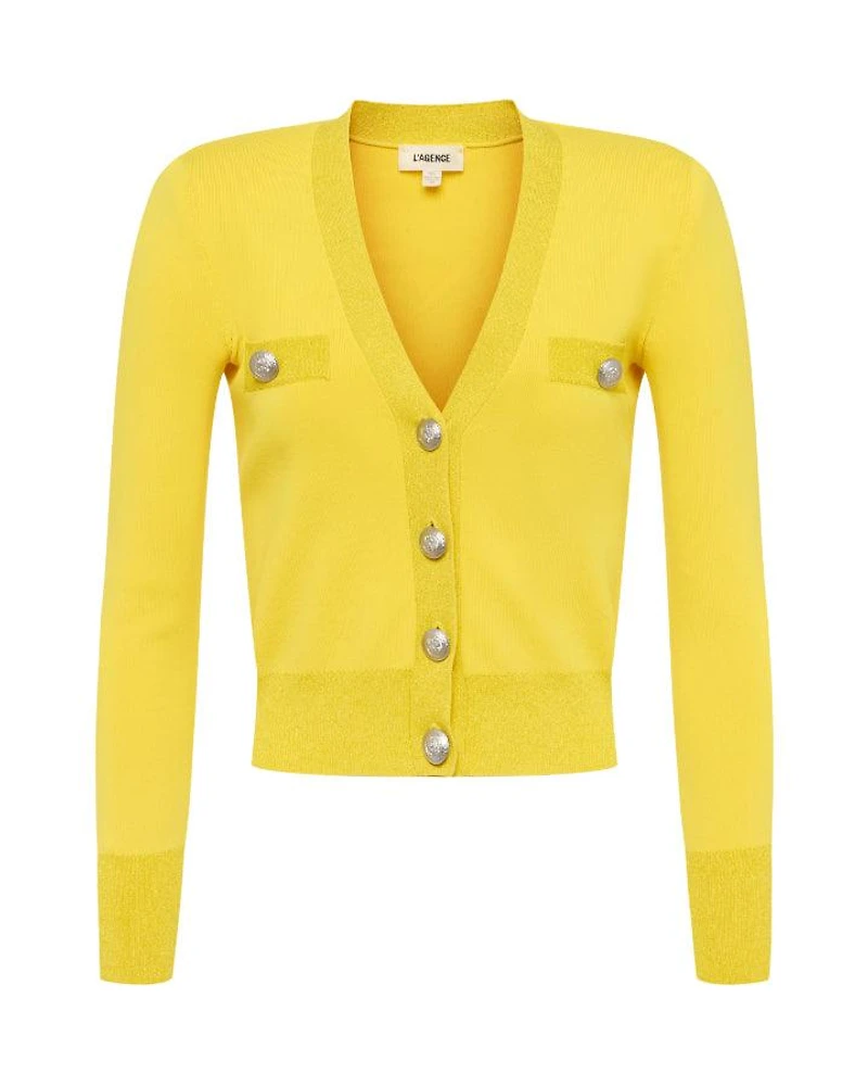 L'Agence Taya V-Neck Cardigan