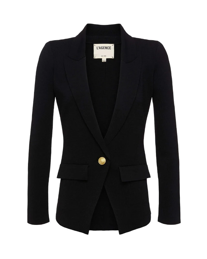 L'Agence Chamberlain Knit Blazer