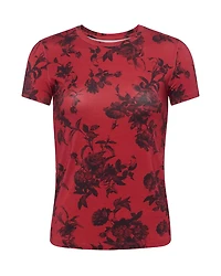 L'Agence Ressi Painterly Floral Tee