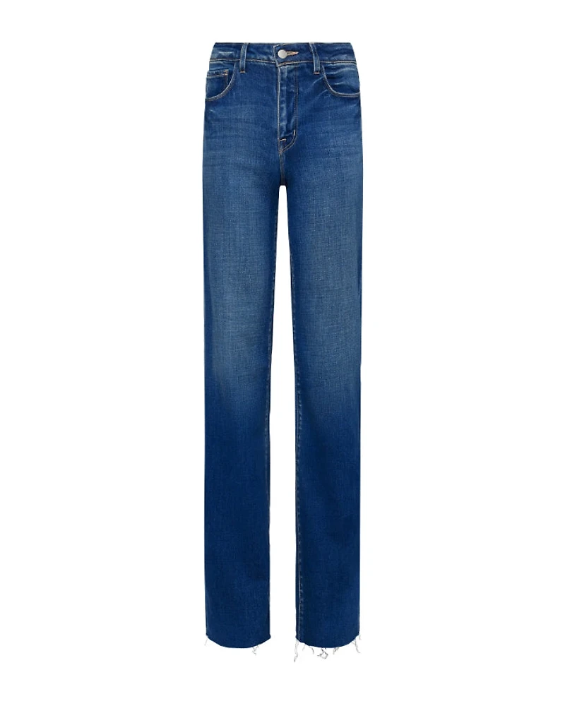 L'Agence Scottie Wide Leg Jeans Hayward